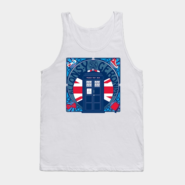 Who Nouveau Tank Top by MareveDesign